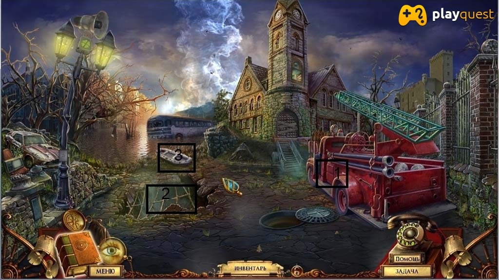 Questerium. Зловещая троица. Прохождение