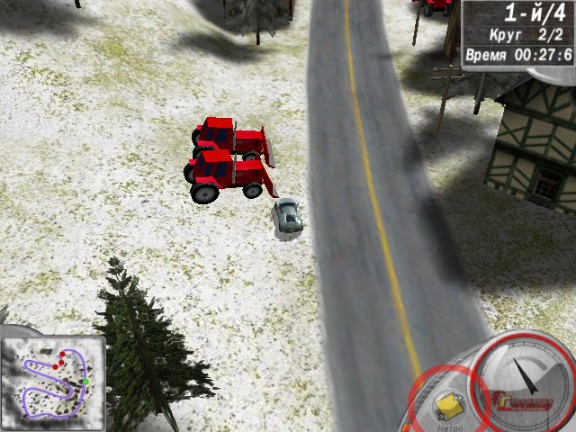 Гонки. Экстрим на машинках